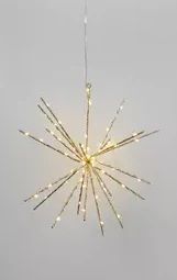 Photo 1 of 80 Lights Warm White Twinkling Lit LED Starburst Wondershop  