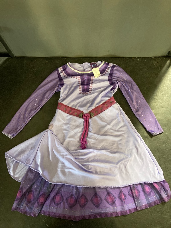 Photo 1 of (3T-4T) Kids Size Extra Small -Asha Costume, Official Disney Wish Child Costume with Attached Belt