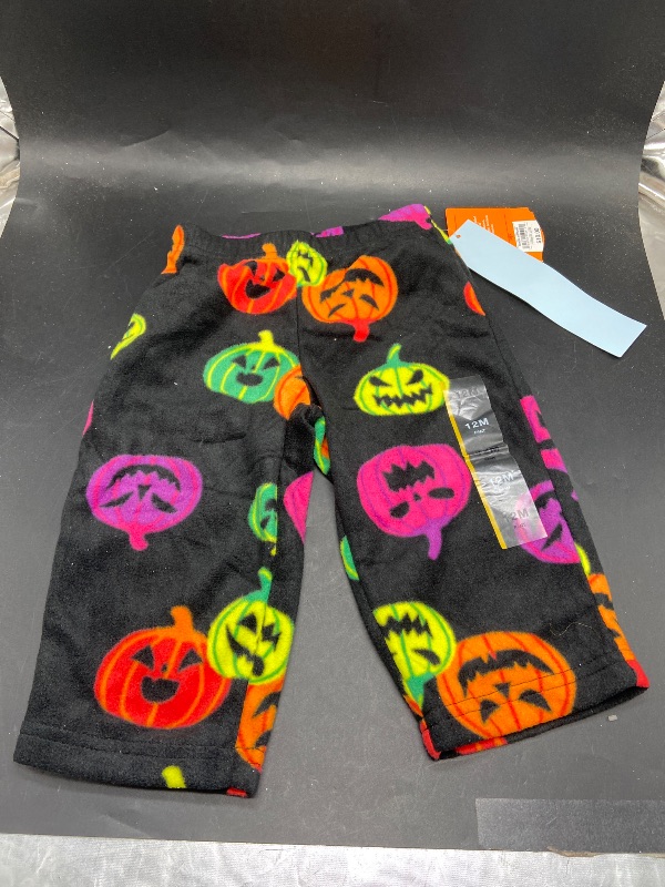 Photo 1 of Toddler Halloween Pumpkin Fleece Pajama Pants - Hyde & EEK! Boutique