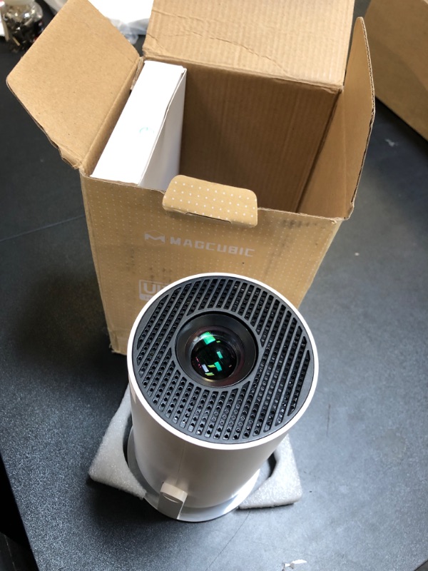 Photo 1 of [Auto Keystone]Smart Projector with Android TV 11.0 HIPPUS,5G WiFi Bluetooth Projector 4k Supported,Mini Portable Outdoor Movie Projector Compatible iOS,Android
