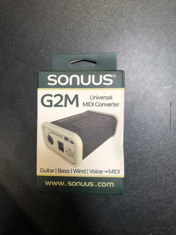 Photo 2 of Sonuus G2M - Universal Audio to 5pin MIDI Din Converter