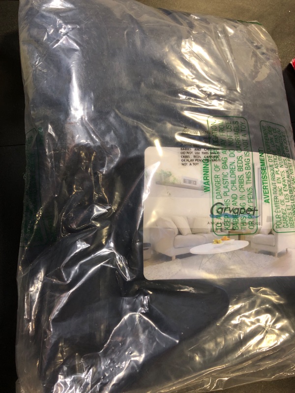 Carvapet 2x6 Luxury Faux Sheepskin Rug Soft Navy Blue Faux Fur Couch