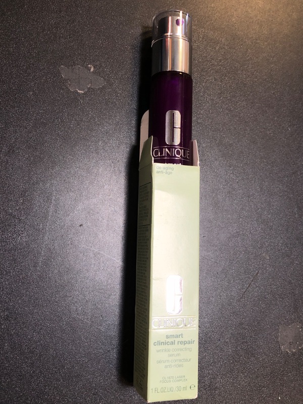 Photo 1 of Clinique Smart Clinical Repair Wrinkle Correcting Face Serum With Hyaluronic Acid, Peptides + Advanced Retinoid Serum | Anti-Aging + Hydrating, 1 fl. oz.