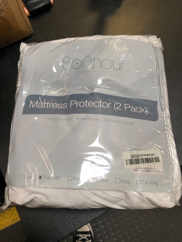 Photo 1 of 2 Pack Twin XL Size Premium Waterproof Mattress Protector