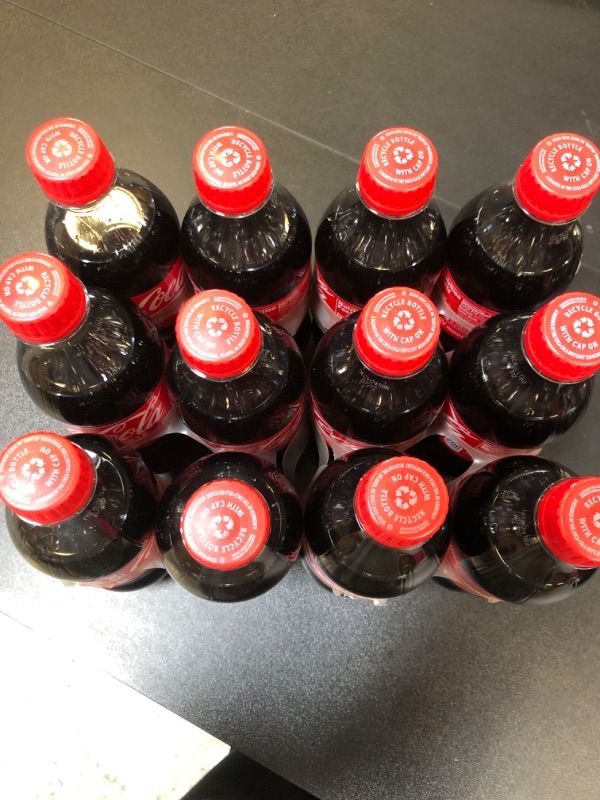 Photo 2 of 12 Bottles of  Coca-Cola16.9 FL OZ EXP 01/01/2025