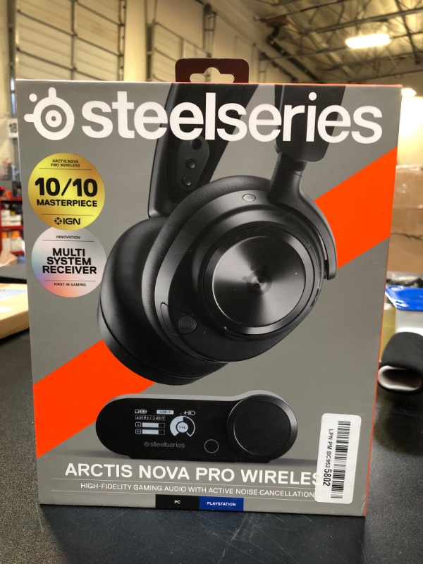 Photo 1 of Arctis Nova Pro Wireless Multi Gaming Headset for PC, PS5, PS4, Switch