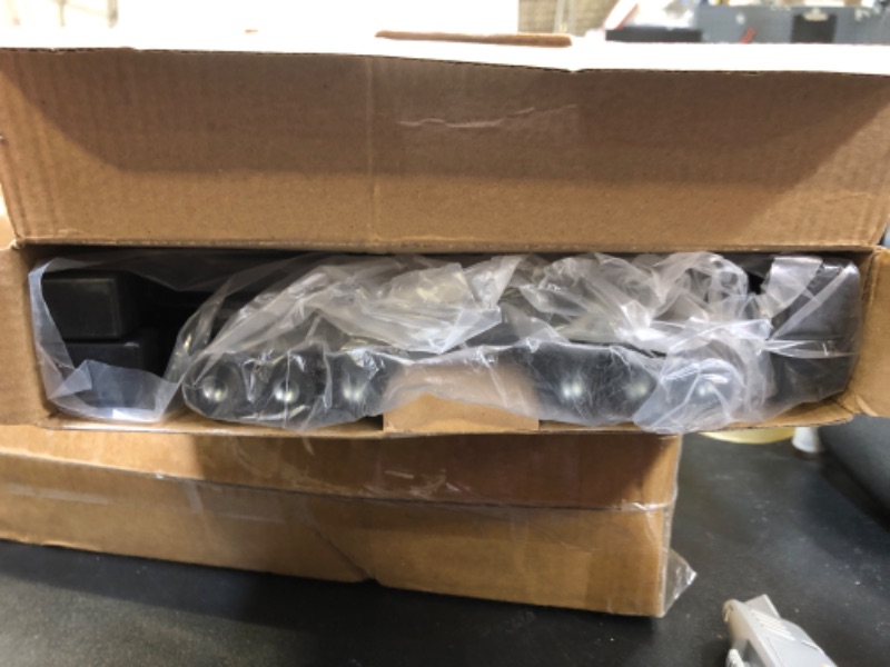 Photo 1 of Bumusty 3-Tier Expandable Shoe Rack for Closet, 18“-33” Adjustable Shoe Rack for Small Space, Small Shoe Organizer for Front Door, Sturdy Metal, Black