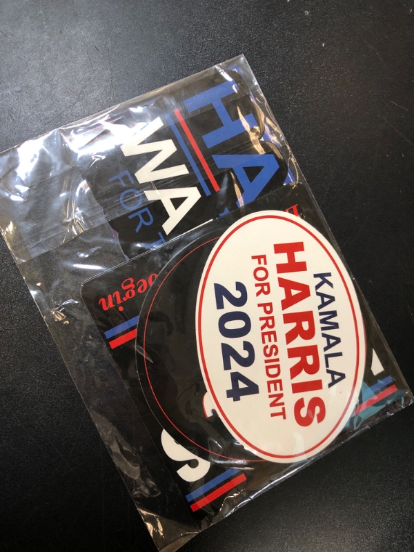 Photo 2 of 10 Packs Kamala Harris for President Bumper Sticker,Harris Walz 2024 Decal Stickers,Kamala Harris Walz Presidential Election Campaign Merchandise for Laptop Window Car We are Not Going Back