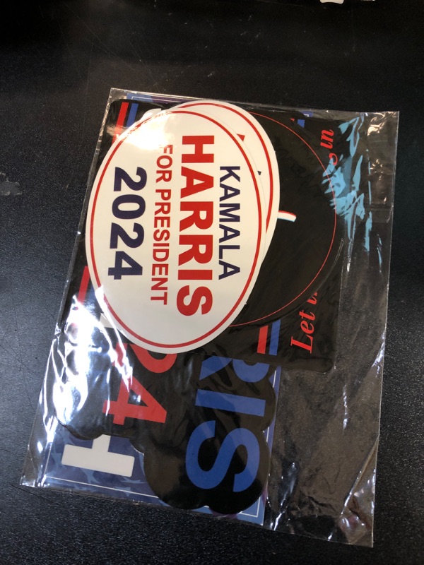 Photo 2 of 10 Packs Kamala Harris for President Bumper Sticker,Harris Walz 2024 Decal Stickers,Kamala Harris Walz Presidential Election Campaign Merchandise for Laptop Window Car We are Not Going Back