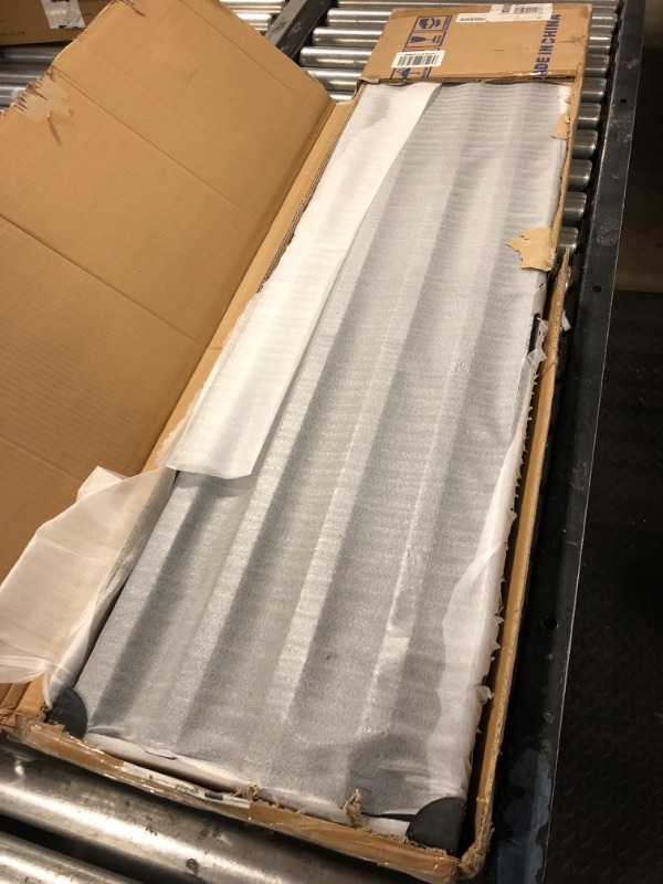 Photo 1 of Slatwall Panel Garage Slat Wall Storage Systems, PVC Slat Wall Paneling Garage Tool Organizer Wall Mount, Black 4’x2’ Slatwall Panels Garage Wall Organizer, Garage Storage & Organization Products