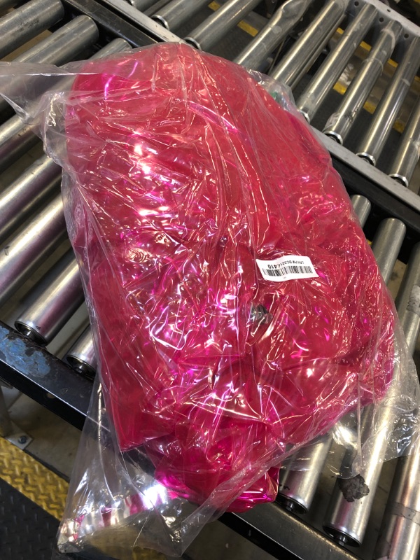 Photo 1 of Kigley Inflatable Chair Blow up Couches Transparent Inflatable Sofa Seat Yard Patio Portable Inflatable Furniture Air Couch for Outdoor Indoor Camping Beach Room(66.14 x 39.37 x 37.4 Inch,Pink)