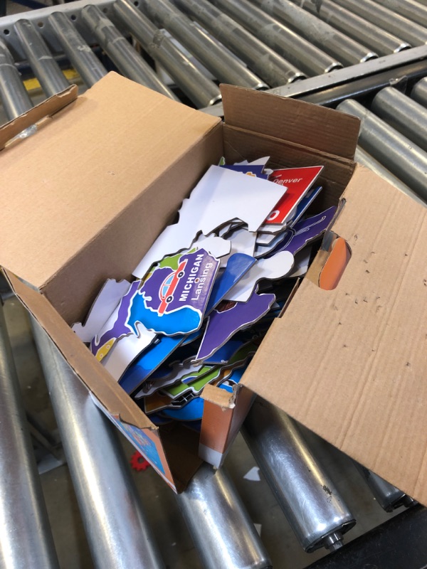 Photo 1 of Jumbo Floor Puzzle for Kids,USA Map Puzzle Jigsaw Geography Puzzles,70 Piece US Map Puzzle 50 States with Capitals,United States Puzzle for Ages 3-5,Preschool Learning Toys Gift for 4-8 Years Old