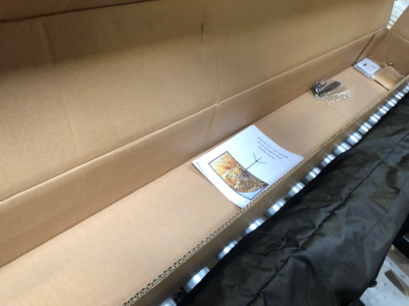 Photo 1 of Portable Projector Screen with Stand, ALR Projector Screen 100 Inch 16:9, Outdoor Projector Screen, High Contrast, Work In Ambient Light, Compact Size, Easy Setup, Idea for Home Cinema, Backyard Party