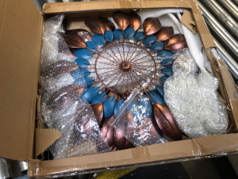 Photo 1 of GCCSJ Wind Spinners Outdoor Metal Large, 84 Inch Yard Spinners, 360 Degrees Kinetic Wind Sculpture Spinner Windmills for Outdoor Yard Lawn Garden Decorations