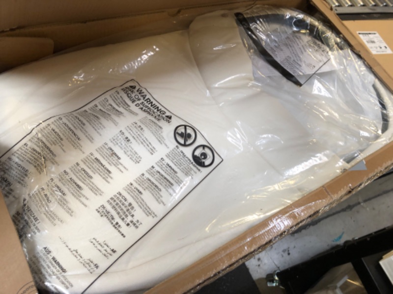Photo 1 of Cybex Balios Cot S Lux Baby Bassinet - Integrated Easy-Carry Handle, Sun Canopy & Spacious, Cozy Interior, Compatible Balios S Lux Stroller, Seashell Beige