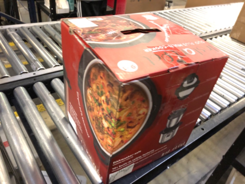 Photo 1 of Instant Pot Duo Plus 9-in-1 Electric Pressure Cooker, Slow Cooker, Rice Cooker, Steamer, Sauté, Yogurt Maker, Warmer & Sterilizer, Includes App With Over 800 Recipes, Stainless Steel, 6 Quart