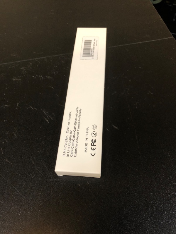 Photo 1 of RJ45 Coupler, Play and Plag Ethernet Cable Extender Adapter in-line Coupler for Cat7/Cat6/Cat5e/Cat5 Female to Female Ethernet Coupler Connector (10, Black)