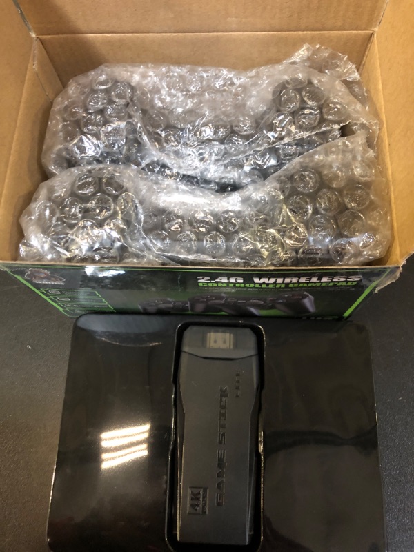 Photo 1 of Wireless Retro Game Console Stick Built-in 20000+ Classic Games, 4K HDMI Output Nostalgia Plug & Play Retro Video Gaming Stick with 15 Emulators and Dual 2.4G Wireless Controller?64GB Memory Card?