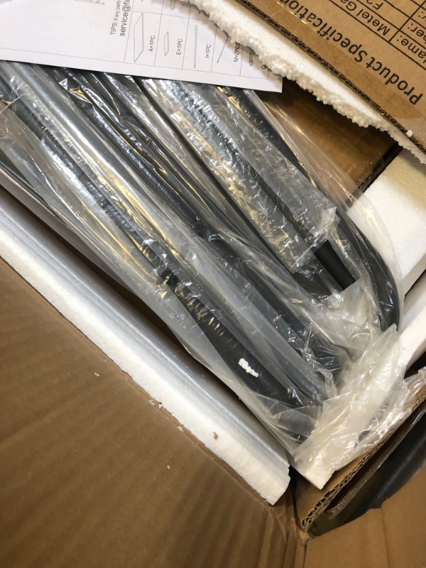 Photo 1 of Finnhomy Rustic Clothes Rack, Clothing Rack for Hanging Clothes Heavy Duty Garment Rack with 5 Wood Shelves Freestanding Portable Closet Organizer for Bedroom/Entryway/Boutiques?Matte Black