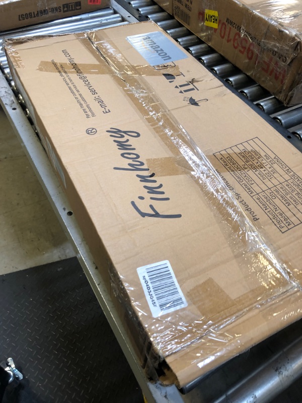 Photo 1 of Finnhomy Rustic Clothes Rack, Clothing Rack for Hanging Clothes Heavy Duty Garment Rack with 5 Wood Shelves Freestanding Portable Closet Organizer for Bedroom/Entryway/Boutiques?Matte Black