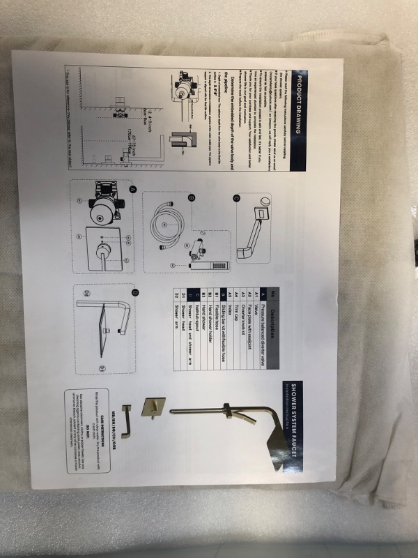 Photo 1 of SOOOHOT Brushed Gold Shower Fixtures, Gold Shower Faucet Set with 12 Inch Gold Shower Heads with Handheld Spray Combo and Tub Spout, Shower Systems with Rain Shower and Handheld (Valve Included)