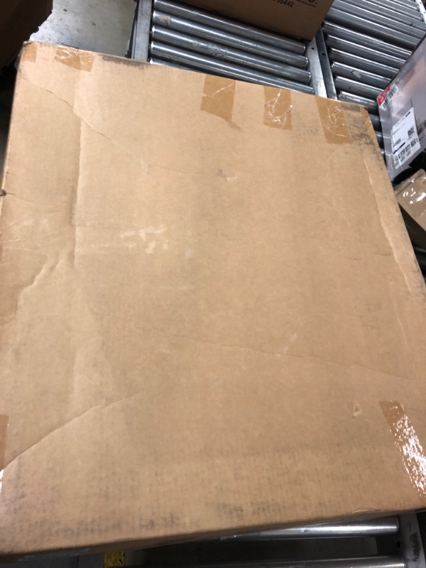 Photo 1 of 32" x 30" x 3" Washing Machine Drain Pan,Heavy Duty 304 Stainless Steel Material,Surface Brushed Process,Washing Machine Tray with Anti-Slip Bottom pad,Protecting The Floor,Wood Deck,No Hole