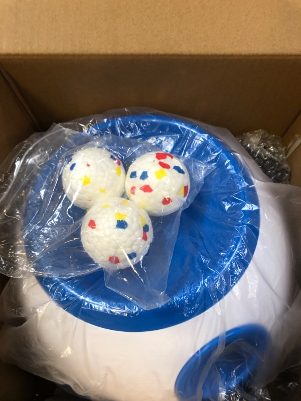 Photo 1 of Abdtech Automatic Ball Launcher for Dogs - Interactive Automatic Dog Ball Thrower Launcher for Small Dogs with 3 Durable Balls - Dog Ball Launcher Automatic Indoor & Outdoor Launch Distance 10-30ft