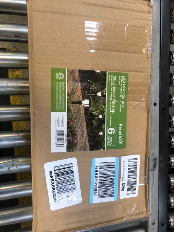 Photo 1 of Sterno Home LED Path Light Kit, 16 Lumens, 6-Pack, Black