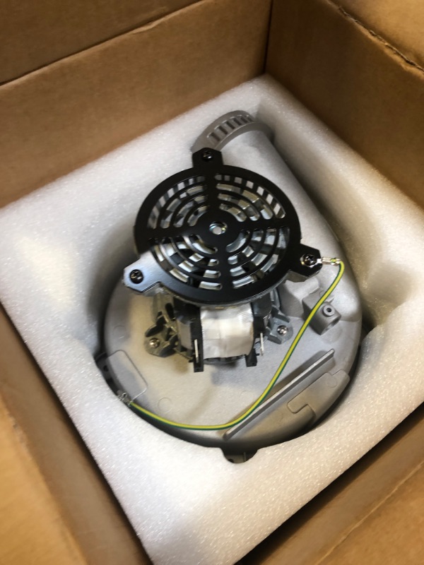 Photo 1 of Criditpid FB-RFB241 Furnace Draft Inducer Blower Fan Motor Replacement for Jakel J238-150-1533, J238-150-15165, Rheem Ruud 70-24157-03, Fasco 7021-11559, Ametek 117104-01.
