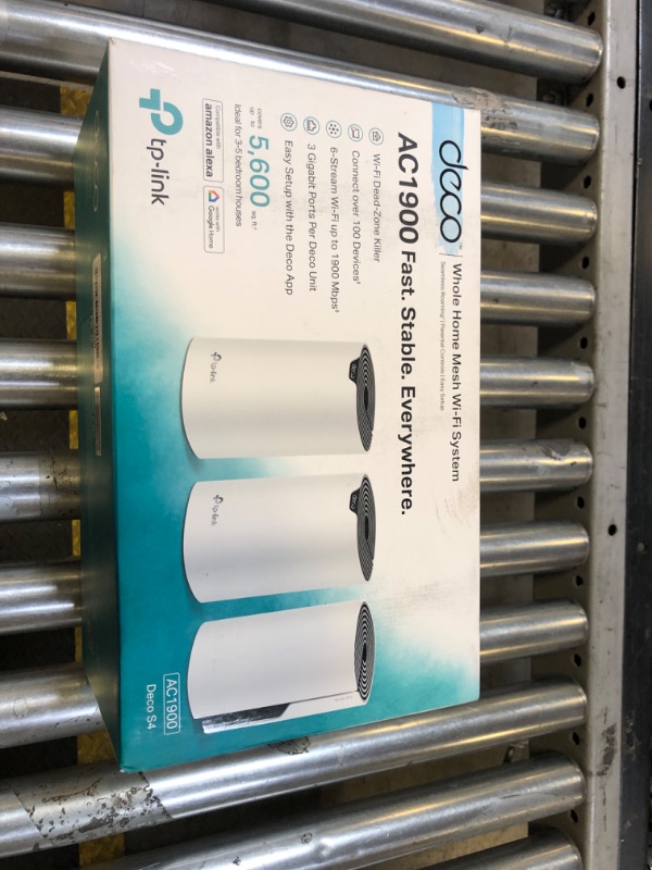 Photo 2 of TP-Link Deco Mesh AC1900 WiFi System (Deco S4) – Up to 5