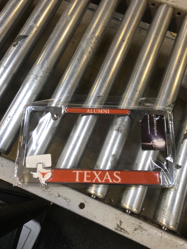 Photo 2 of University of Texas Alumni License Plate Frame