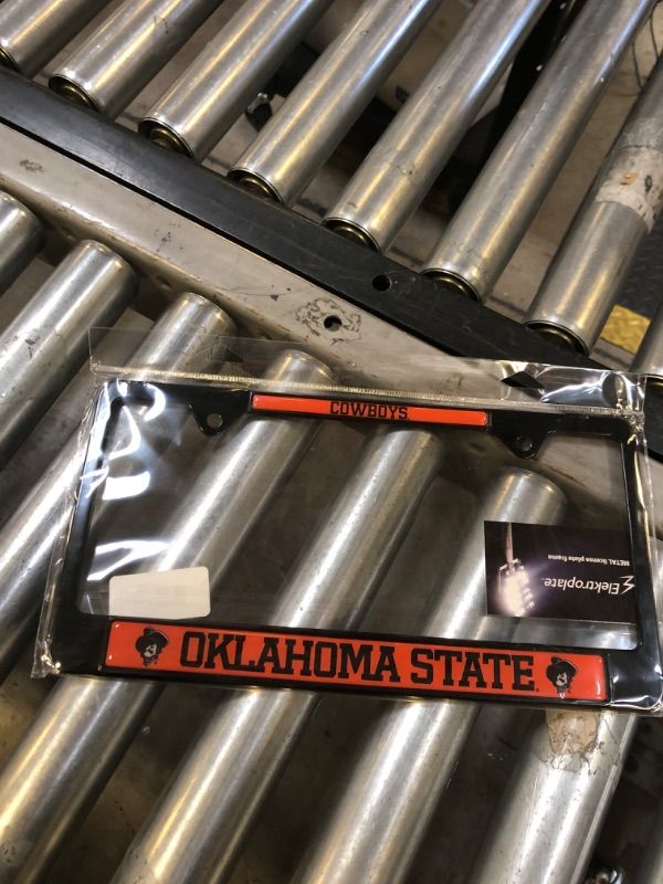 Photo 2 of Oklahoma State Alumni Black License Plate Frame