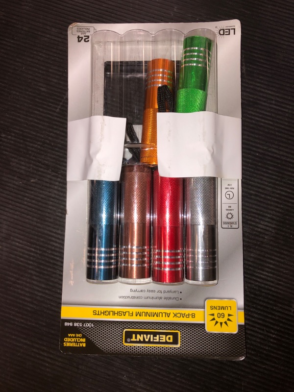 Photo 2 of 60 Lumens Aluminum Flashlight (8-Pack)
