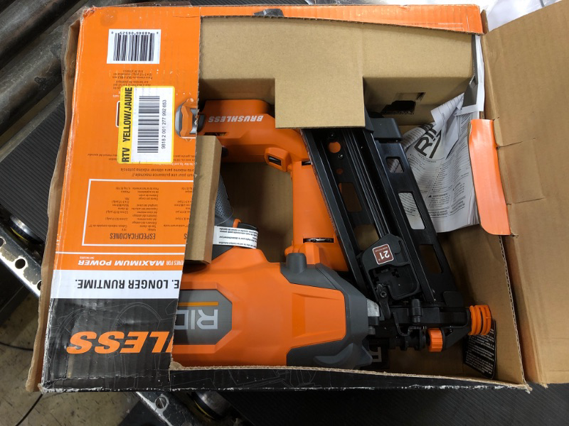 Photo 2 of 18V Brushless Cordless 21° 3-1/2 in. Framing Nailer (Tool Only)