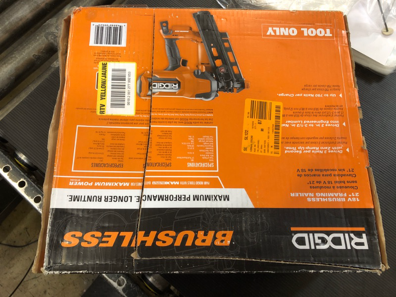 Photo 3 of 18V Brushless Cordless 21° 3-1/2 in. Framing Nailer (Tool Only)