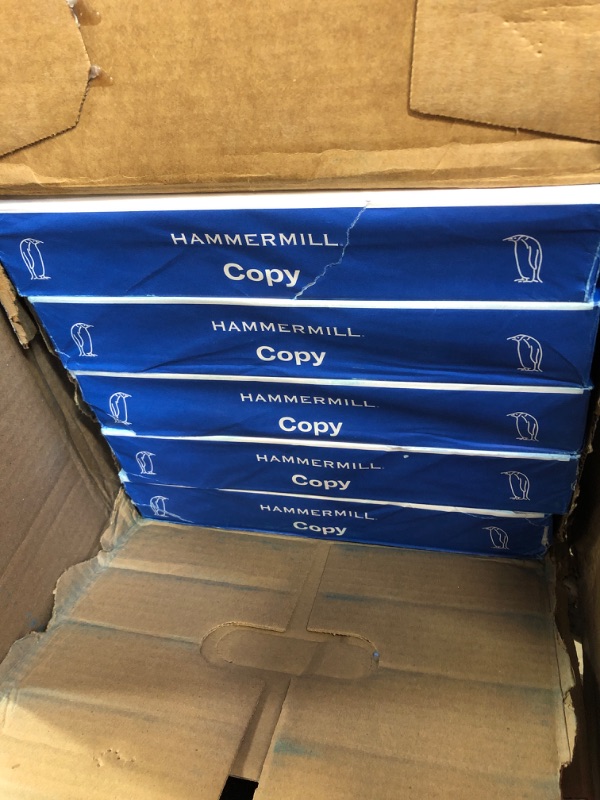 Photo 1 of 5 REAMS Hammermill Printer Paper