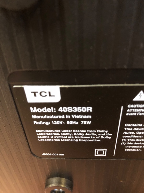 Photo 2 of TCL 40-Inch Class S3 1080p LED Smart TV with Roku TV (40S350R, 2023 Model), Compatible with Alexa, Google Assistant, and Apple HomeKit Compatibility, Streaming FHD Television,Black