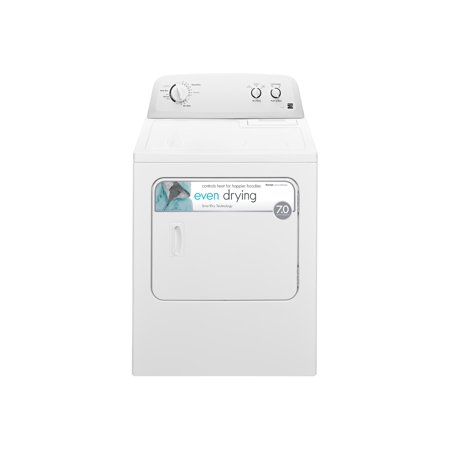 Photo 1 of INSTALLATION KIT NOT INCLUDED / DIRTY FROM SHIPPING **** Kenmore 62332 Electric Dryer W/Wrinkle Guard - 7.0 Cu. Ft Linen White
