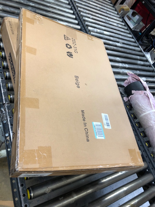 Photo 1 of 32 inch Small Folding Desk, Writing Gaming Computer Camping Desk for Small Spaces, No Assembly Required Home Office Desk, Black Oak 32 Inch Black Oak