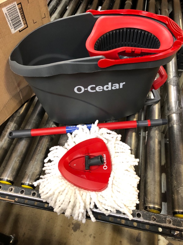 Photo 2 of O-Cedar EasyWring Microfiber Spin Mop