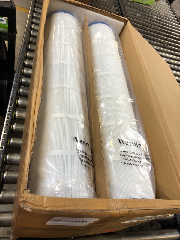 Photo 1 of AQUIVEX CCP520 Pool Filter Cartridges, Compatible with Pentair Clean and Clear Plus 520, R173578, 178585 Pleatco PCC130, PCC130-PAK4, Unicel C-7472, Filbur FC-1978, L x OD: 32 1/16"x7", 4*130 Sq. Ft.