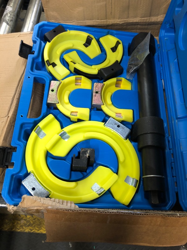 Photo 2 of 1000kg Macpherson Strut Coil Spring Compressor Dumper Extractor Yolk Protector