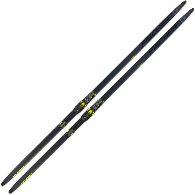 Photo 1 of Fischer RCS Classic Plus Stiff 202 Skis with Race Pro Classic IFP Black Yellow XC-Binding
