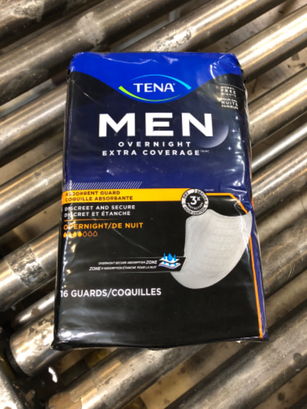 Photo 2 of TENA MEN Super Absorbent Guard Bladder Control Pads 16pk NEW
