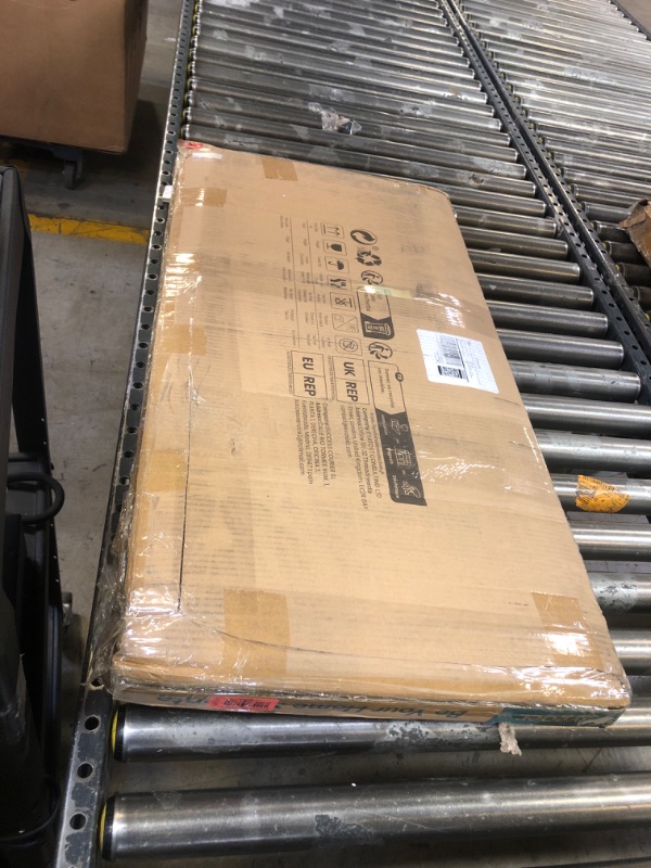 Photo 1 of SAYGOER Small Rectangular Coffee Table Simple Modern Open Design Minimalist Center Table for Living Room Small Spaces