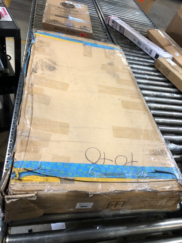 Photo 1 of YITAHOME Ice Table, 4FT Folding Ice Cooler Table with Drain and Detachable Skirt, Portable Ice Tables for Parties BBQ Camping Picnic, White