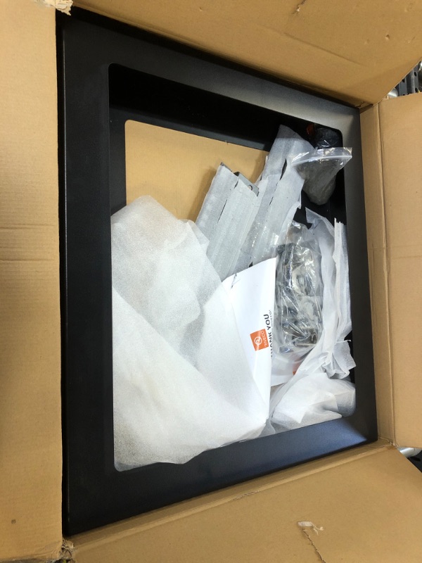 Photo 1 of RIVECO 6U Open Frame Server Rack with Wheels- Heavy Duty 4 Post Quick Assembly 19-inch Support 600KG Equipment Home Network Cabinet Black