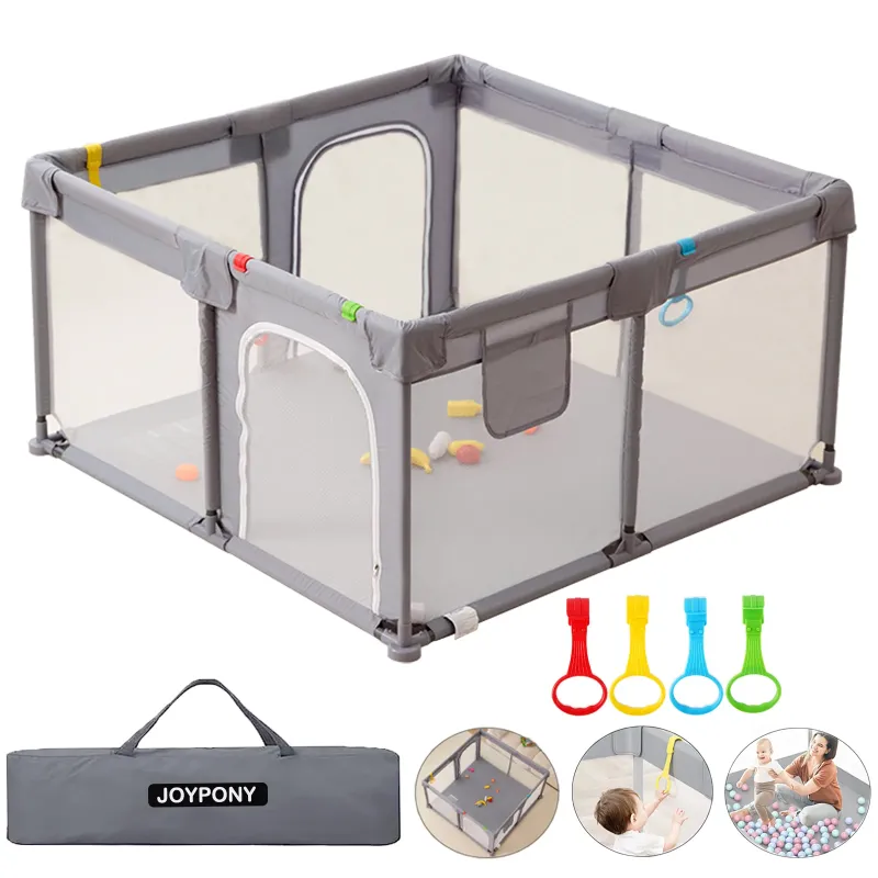 Photo 1 of Joypony Baby Playpen, 50x50inch Extra Large Playpen Baby Playard Kids Activity Center
