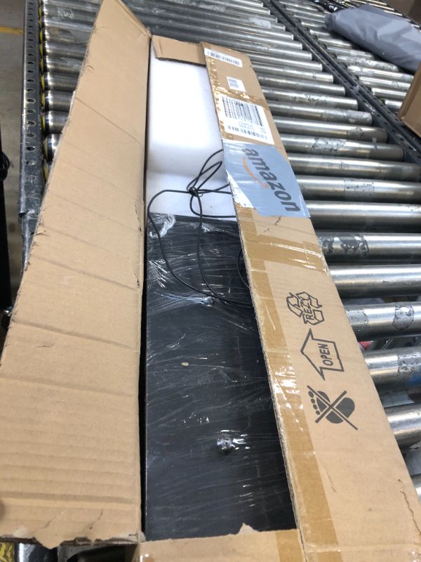 Photo 1 of Mikeru LED Linear Modern Pool Table Light, 59IN Black Three Color Temperature Modes Modern Chandelier Lamp, Island Lighting Fixtures for Kitchen, Dining Room, Bedroom