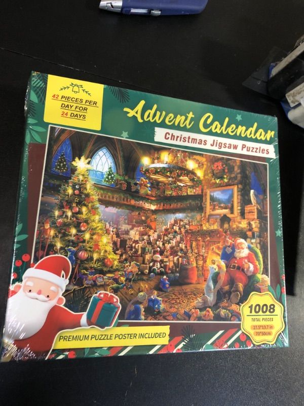 Photo 1 of Christmas Advent Calendar Jigsaw Puzzle 